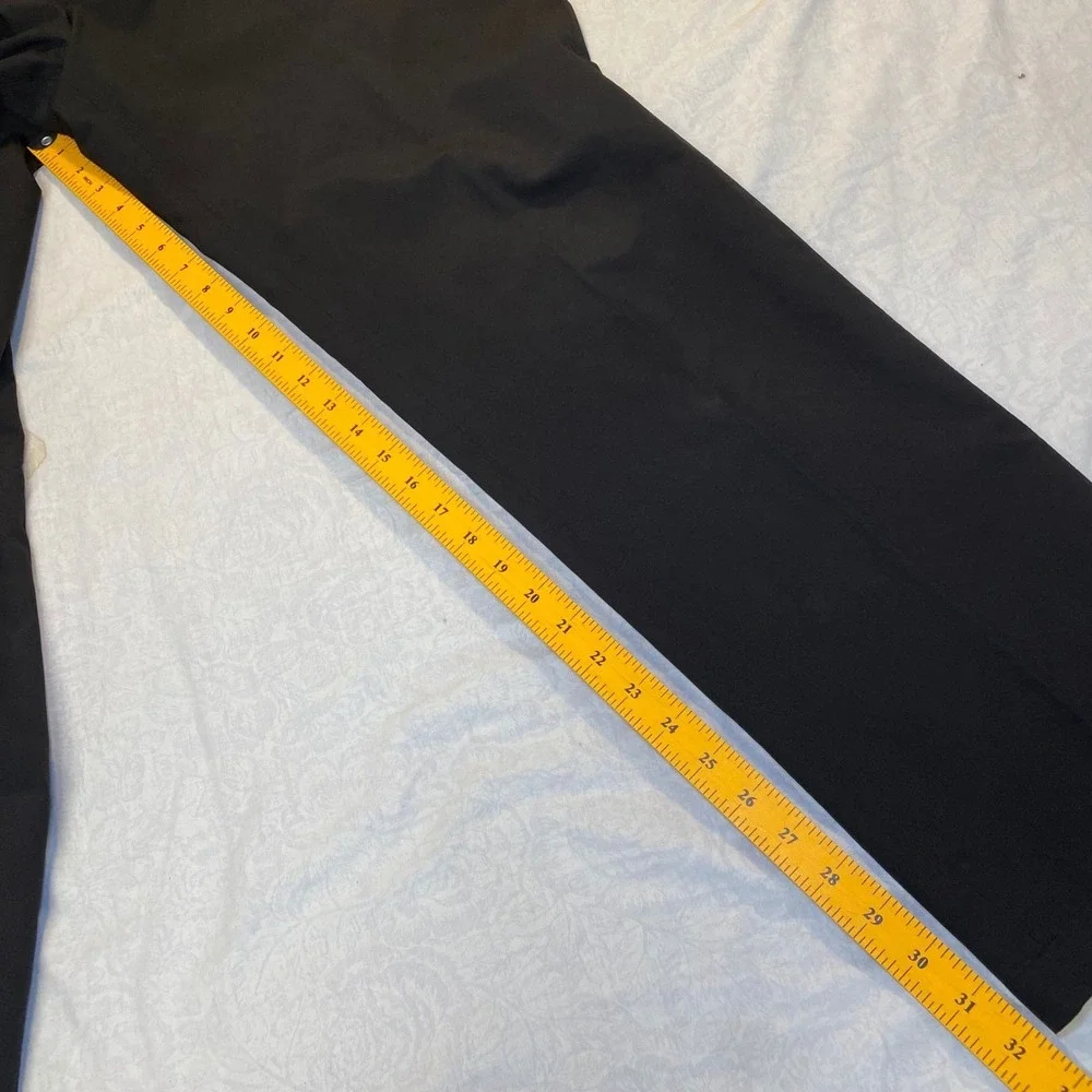 Slazenger Golf Performance Pants Men's‎ 36x32 Black Stretch Flat Front